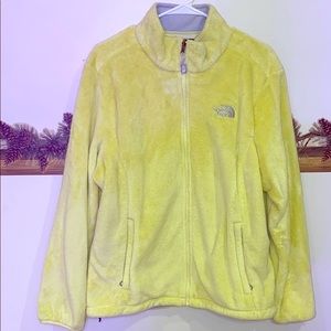 Yellow XL north face sweater